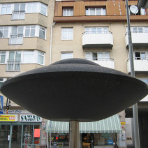 UFO fasad i Landskrona